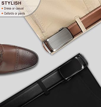 Ratchet Sliding Men Belts