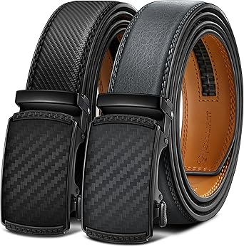 Ratchet Sliding Men Belts